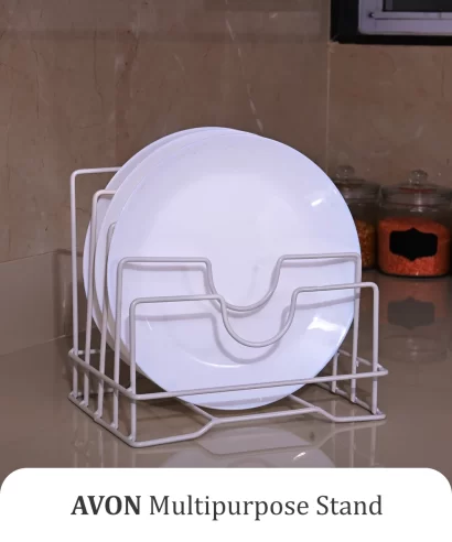 Avon Vertical Utensil Rack - White