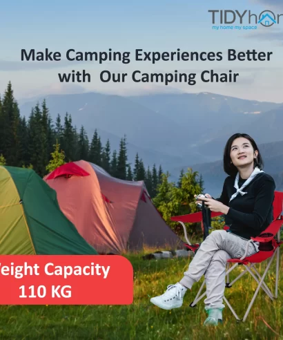 Johns Camping Chair- Red