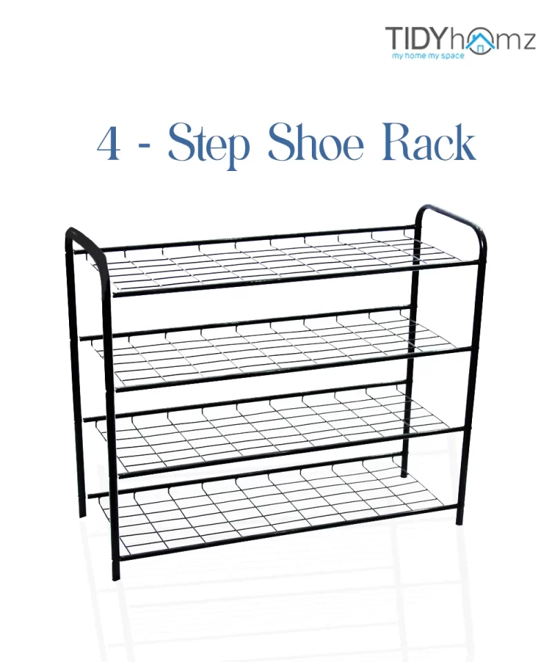 Montone Shoe Rack Black