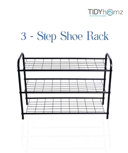 Purus Shoe Rack - Black