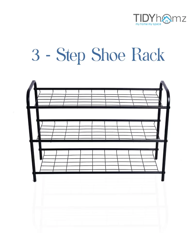 Purus Shoe Rack - Black