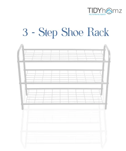 Purus Shoe Rack - White