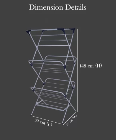 Santerno 3 Tier Cloth Dryer Stand