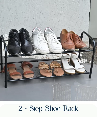 Savio Shoe Rack Black