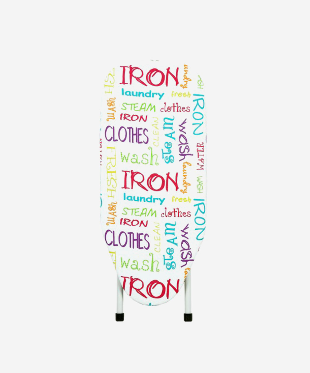 Parana Ironing Board - Bright Text Design