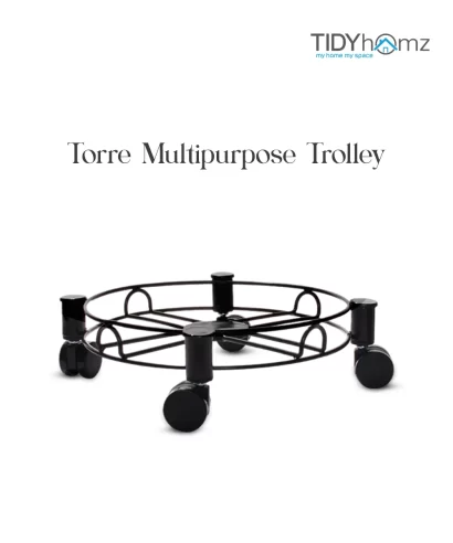 Torre Multipurpose Trolley- Black