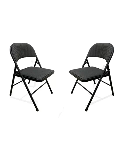 Linth Metal Chair with Cushion (Set of 2)